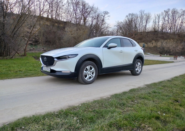 Mazda CX-30 cena 102500 przebieg: 31500, rok produkcji 2021 z Wąsosz małe 154